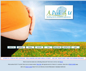 apeekofu.com.au: A Peek Of U Bonding 3D/4D ultrasound experiences
Bonding 3D/4D ultrasound experiences - images of your baby