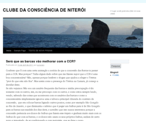 conscienciadeniteroi.com: CLUBE DA CONSCIÊNCIA DE NITERÓI | O Lugar aonde poderemos falar de nossa cidade.
