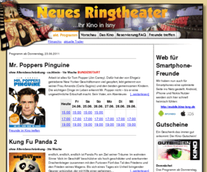 kino-isny.de: Kino Isny: akt. Programm
Programmübersicht der aktuellen Woche für das Kino 88316 Isny i.A.