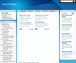 no-power-costs.info: Power Directory
