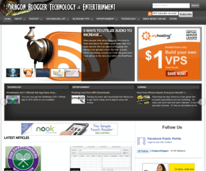 dragonblogger.com: Dragon Blogger
A technology blog with Social Media and Blogging Tips, tech and gadget reviews as well as SEO advice