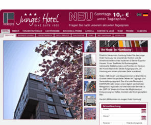 jungeshotel.de: Junges Hotel Hamburg
Junges Hotel - Ihr modernes 3-Sterne-Superior Hotel im Herzen von Hamburg