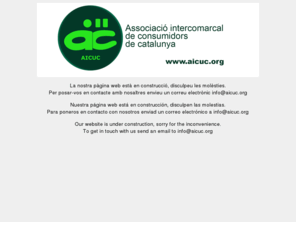 aicuc.org: AICUC Associació intercomarcal de consumidors de catalunya
