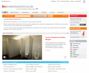 bdproductsearch.com: BD Online Building Products Database
BD Product Search, powered by Barbour Product Search, provides the latest product and manufacturer news to enable informed product specification.