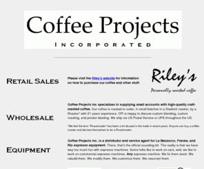 coffeeprojects.com: Coffee Projects Inc
