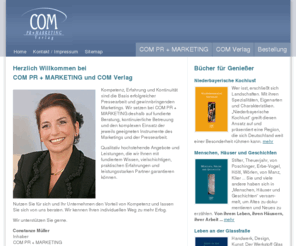 com-verlag.com: COM PR   MARKETING - COM Verlag
COM-PR-Marketing und COM-Verlag