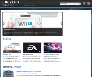 eunivers.net: eunivers | le blog de l'eunivers
le blog de l'eunivers