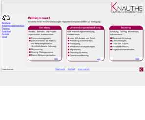 knauthe.org: Knauthe Unternehmensberatung
