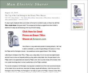 manelectricshaver.com: Man Electric Shaver - Choosing the Right Man Electric Shaver
Guide to man electric shavers online. Get the best electric shaver for you.