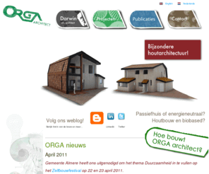 orga-architect.nl: ORGA architect  Ecologische en duurzame architectuur
ORGA architect is een ecologisch en duurzaam architectenbureau en bouwt energieneutraal en CO2 neutraal. Wij maken verrassende en persoonlijke ecologische architectuur. 