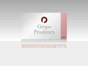 proalimex.com.mx: ::Grupo Proalimex::
