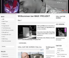 nodrugs-morefun.com: Willkommen bei MAX! PROJEKT
Joomla! - dynamische Portal-Engine und Content-Management-System