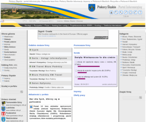 piekaryslaskie.info.pl: Piekary lskie - Portal informacyjny
Piekarski portal informacyjny zawiera midzy innymi katalog firm piekarskich, szczegowy plan miasta, aktualnoci, imprezy, ogoszenia, nieruchomoci, galerie.