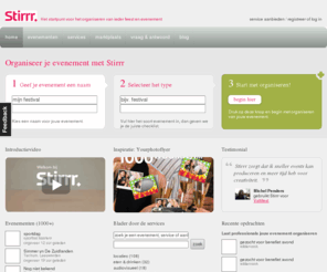 stirrr.com: Stirrr Evenementen Organiseren | Stirrr
Ga je een evenement organiseren? Stirrr is de plek voor alle informatie over evenementen organiseren. Zoek je tips en trucs dan helpen de andere leden je graag.