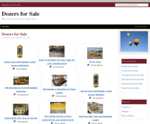 dozerforsale.net: Dozers for Sale — New and Used Dozers at Cheap Prices
New and Used Dozers at Cheap Prices