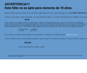 eldesvandeeva.org: ADVERTENCIA Este Sitio no es apto para menores de 18 aos.
