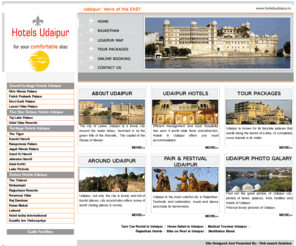 hotelsudaipur.in: Hotels Udaipur,Hotels in udaipur rajasthan india,Udaipur Hotels,Heritage hotels Udaipur,Budget hotels in Udaipur
Udaipur Hotels presents Udaipur Hotels, Heritage Hotels of Udaipur, UdaipurHotels, Luxury Hotels in Udaipur, Budget Hotels in Udaipur, Economy Hotels in Udaipur, Udaipur Hotels Packages, Udaipur Car Rental