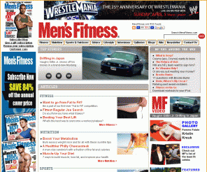 mensfitness.com: Men's Fitness - Sports, Fitness, Health, Nutrition, Style and Sex
Improve your strength, muscle growth, endurance, health and style with expert fitness and lifestyle tips from MensFitness.com