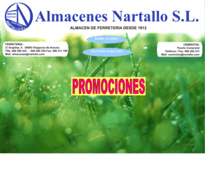 nartallo.com: Almacenes Nartallo S.L.
Almacenes Nartallo - Ferretería y Cementos