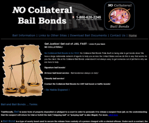 nocollateralbonds.com: Bail and Bail Bonds by No Collateral Bail Bonds
For bail bonds or traffic bonds contact Josh Herman Bail Bonds. We accept personal checks & credit cards for our fast, friendly and professional nation-wide service. Free bail consultations - ALL inquries confidential.