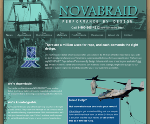 novabraid.com: Rope |Custom-Engineered Braided Product |  Novabraid
