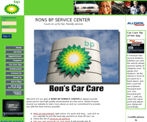 ronscarcare.com: RONS BP SERVICE CENTER
rons bp service center automotive service and repair