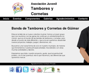 tamboresycornetas.net: Inicio - Banda Juvenil Tambores y Cornetas Güímar Tenerife
En la página Tambores y Cornetas Juvenil de Güímar encontraras toda la información deseada para contratarnos, conocernos, saber quienes somos y que realizamos