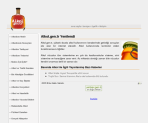 alkol.gen.tr: alkol.gen.tr - 	
Alkol ve Alkolizm
alkol