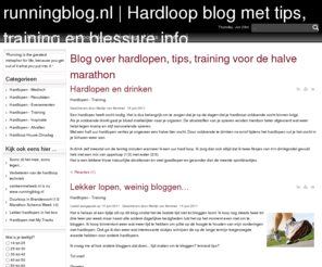 runningblog.nl: Blog over hardlopen, tips, training voor de halve marathon
Hardloop blog met tips, training en blessure info | runningblog.nl