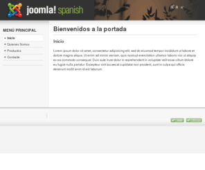 artemartos.com: Bienvenidos a la portada
Joomla! - el motor de portales dinámicos y sistema de administración de contenidos