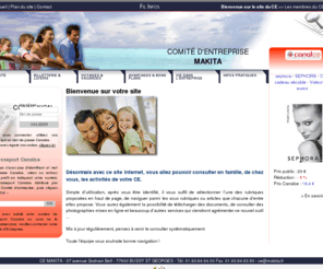 ce-makitafrance.com: Site internet du CE MAKITA
Site internet du CE MAKITA : ComitÃ©, Services, Loisirs, Sorties, Sports, Culture ...