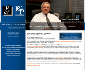 glfpc.com: Atlanta Business Litigation Corporate Attorney Georgia Malfeasance Fraud Business Law Lawyer Decatur Lawrenceville Jonesboro New York GA
Call Atlanta, GA, business attorney Chuck Gabriel for experienced legal help when your company is facing a legal problem with employee or officer wrongdoing, or an unfair or illegal business practice from a competitor, or breach of contract with a vendor: (888) 892-7318.