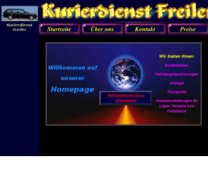 kurierdienst-freiler.com: Kurierdienst Freiler
Kurierdienst, Botenfahrten, Umzüge & Fahrzeugüberführung