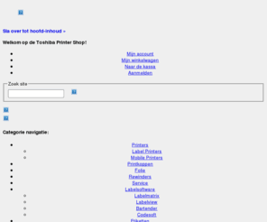 pentoshop.com: Toshiba Barcode Printer - Toshiba Label Printer â€“ Toshiba Printershop
De webshop voor Toshiba printers, labelprinters, rewinders, accessoires & meer. Ook voor Toshiba folie. Bestel al Uw Toshiba print artikelen bij Toshiba printershop.