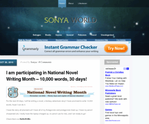 sonyaworld.com: Sonya World
Sonya's learning adeventures