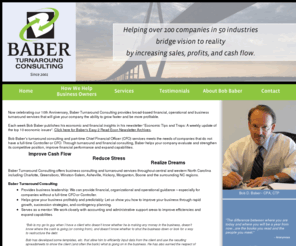 baberassociates.com: Baber Turnaround Consulting, LLC - Welcome
Baber Turnaround business and financial consulting. Baber helps companies evaluate and strengthen their competitive position, improve financial performance and expand capabilities. 