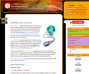 etalaseweb.com: ETALASEWEB.COM - Pemesanan Web Toko Online - Web Profile -  Web Instan - Template Web - Murah
Etalaseweb.com - jasa dan layanan pembuatan disain web, registrasi domain dan hosting
