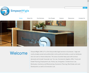 simpsonwigle.com: Welcome | Simpson Wigle LAW LLP
