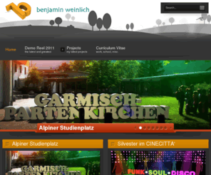 benjamin-weinlich.de: Benjamin Weinlich - VFX Artist
Joomla! - the dynamic portal engine and content management system