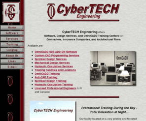 cybertech-engineering.com: CyberTECH Engineering, OmniCADD Software, Design Services and Training
Sprinkler and Mechanical Design Services, CAD Software, and Training in OmniCADD, AutoCAD, Hydraulic Calculation and Sprinkler Design.