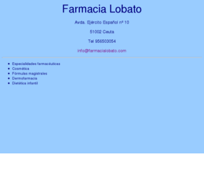 farmacialobato.com: Farmacia Lobato
