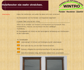 holzfenster-nie-mehr-streichen.com: Startseite
Holzfenster nie mehr streichen