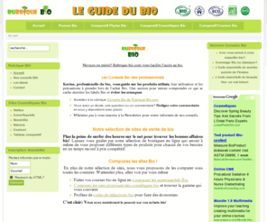 rubrique-bio.com: Rubrique Bio | Conseils Bio et guide comparatif de sites de ventes Bio
Rubrique Bio | Le Guide du Bio, Conseils en cosmétiques Bio, sélection et comparatif de Site Bio, codes promos...