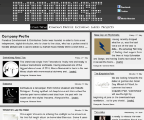 conflict-pilot.com: Paradise Distribution: Home/News
Para-Dise Distribution