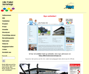 lillefrobel.net: Velkommen til Lille Frøbel barnehage
På Lille Frøbel sine nettsider kan du lese alt om vår barnehage og hva vi gjør her.