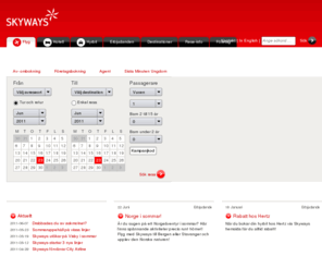 skyway-express.net: Skyways - Boka din flygresa här
Skyways flyger dig inom Sverige. Du flyger med oss från Terminal 3 på Stockholm-Arlanda
