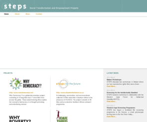 steps.co.za: STEPS - 	Great Stories Can Change Our World -
home page
