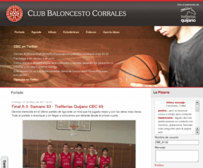 baloncestocorrales.org: Portada
Club Baloncesto Corrales