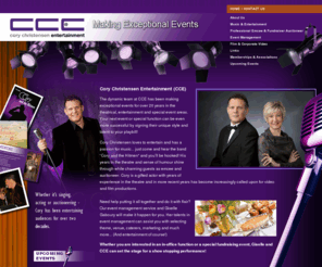 cceentertainment.com: Cory Christensen Entertainment
Entertainment and Event Planning Services