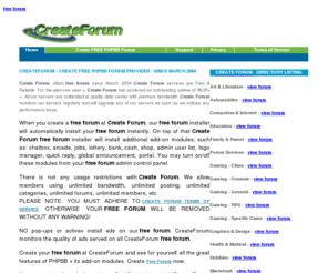 createforum.com: free forum hosting - create forum offers free forum
create forum free forum hosting offers free forum